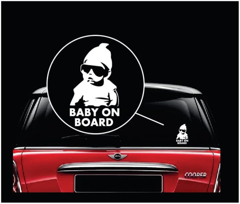 Funny Warning Car window stickers, vinyl sticker for car window, Car decals
